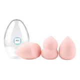 Kit 3 Esponjas De Maquillaje Con Estuche Beauty Blender