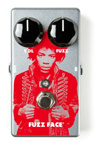 Dunlop Jimmi Hendrix Fuzz Face Jhm5 Pedal Guitarra Electrica