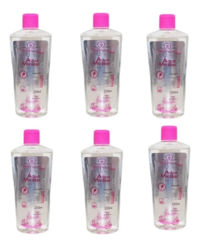  6 Unidades Água Micelar Phallebeauty 250ml 