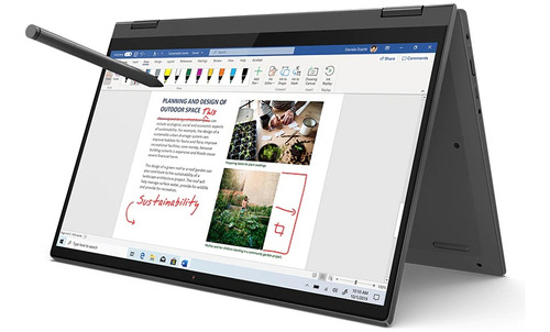Notebook Lenovo Flex 5 Core I3 11gen 8gb Pantalla Tactil 14 