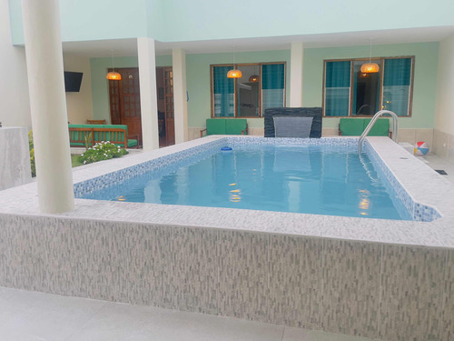 Semana Santa 4d/3n Casa De Playa Con Piscina En Salinas Chilca