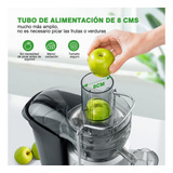 Sangkee Extractor De Jugos, Exprimidor Centrífugo Para Frutas Y Verduras,tubo De Alimentación De 8cm,dos Velocidades Y Cepillos De Limpieza,fácil De Usar/limpiar,taza 800ml, Doméstico, Comercial,1000w