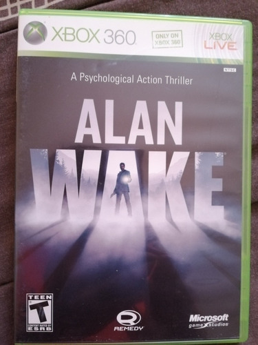 Alan Wake Para X Box 360 Como Nuevo 
