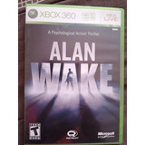 Alan Wake Para X Box 360 Como Nuevo 