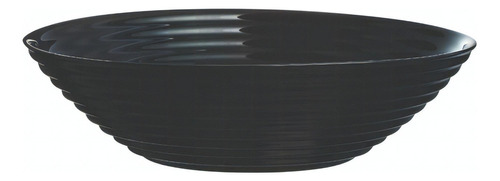Harena Juego De 6 Platos De Ensalada Sopa De Opal Luminarc Color Negro