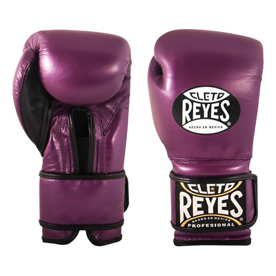 Guantes De Entrenamiento Cleto Reyes Cierre De Contacto Color Morado Talla 12oz | Envío gratis