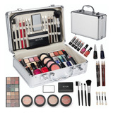 Kit De Sombras Maquillaje Set Todo En Uno Neceser Bolsa,50pz