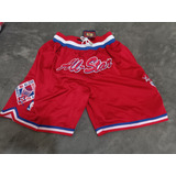 Bermuda All-star '91 Triple Bordado Roja 