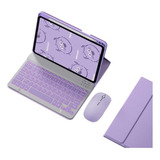 Capa+teclado Iluminada+mouse Para iPad Air 5/air 4 10.9 Inch