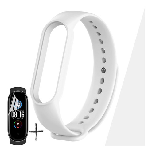 Correa Para Xiaomi Mi Band 7 + Lamina Hidrogel -colores-