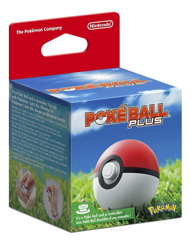 Poke Ball Plus Nintendo Switch, Accesorio P/ Pokémon Let's G