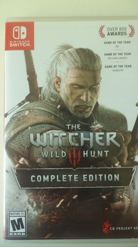 The Witcher 3 Wild Hunt Midia Física Nintendo Switch