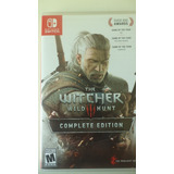 The Witcher 3 Wild Hunt Midia Física Nintendo Switch