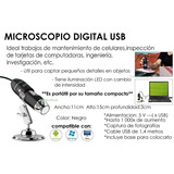 Microscopio Portátil Pequeño De Mano Usb 1000x Reyes Android