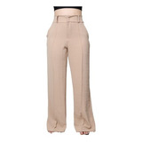 Kit 2 Calça Feminina Pantalona Duna Social Roupas Promoção