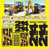 Kit De Calcomanías Para Jcb 214 Series 3