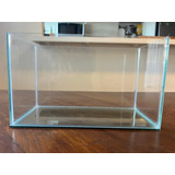 Mini Pecera/acuario 5.5 Litros 13x26.5x16 De Vidrio