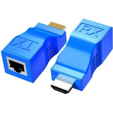 Extensor Hdtv A Ethernet Rj45 Cat5-e/6, 1080p, Hasta 30 Mts