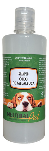 Shampoo Pet Cachorro E Gatos Antifúngico 500ml Melaleuca