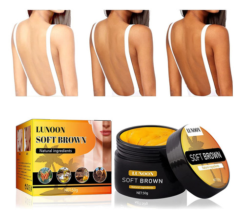 Gel De Bronceado Intensivo - Gel De Bronceado Marron Suave,