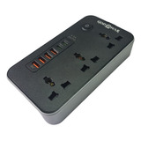 Multitoma Extension Electrica 4 Usb 2 Tipo C 3 Enchufes 