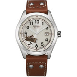 Reloj Pulsera Citizen Bv1088-08w De Cuerpo Color Plata, Analógico, Para Hombre Color, Bisel Color Plata