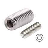 Opresor Allen Punta Copa Nc Inoxidable 1/4'' X 2'' (50pzs)