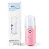 Mini Vaporizador Nano Mist Sprayer Recarregavel 30ml