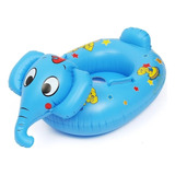 Salvavidas Inflable Elefante - Blower Color Celeste