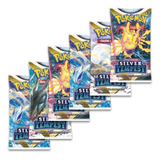 Pokemon Tcg:sword&shield:silver Tempest Booster 6pack Ingles