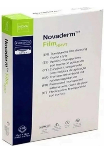 Aposito Tegaderm 10x12 Novaderm Parches Film Caja X 50 U