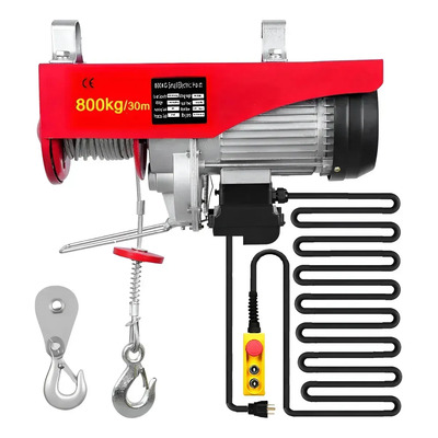 Polipasto Eléctrico Nuodwelle 400-800kg 30m Con Cable De Acero - Certificado Industrial, Para Construcción, Almacén Y Herramientas Industriales | Meses sin interés
