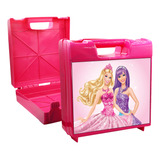 Kit 5 Maletinha Aniversário Personalizado Tema Barbie Boneca