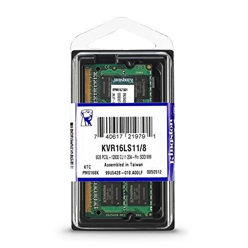 Memoria Kingston  8gb 1600mhz Ddr3l (pc3-12800)