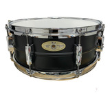 Caixa Pearl Sensitone Steel Black Matte 14x5,5