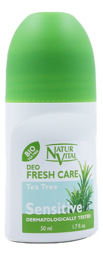 Desodorante Roll On Naturvital Sensitive Tea Tree 50 Ml