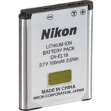 Nikon Batería Recargable En-el19 Coolpix A300 S5300 S6800 