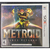 Metroid Samus Returns Para Nintendo 3ds Nuevo