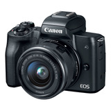 Canon Eos M50 Mirrorless Digital Camara Con 15-45mm Lens (bl