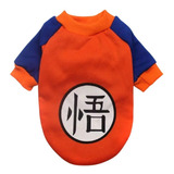 Roupa Pet Dragon Ball Gato E Cachorro Moletom Goku Fantasia