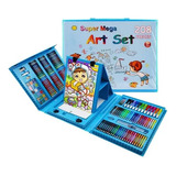 Set Creativo Maleta Dibujo Arte Kit Niños 208 Pcs Portátil