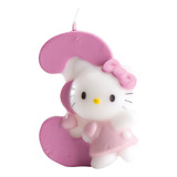 Vela De Cumpleaños Hello Kitty #3