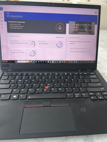 Lenovo X1 Carbon Core-i7 16gb Ssd1tb 14' Fhd Windows 11 Pro