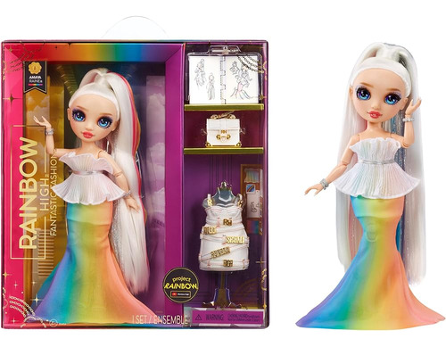 Rainbow High Fantastic Fashion Amaya Raine - Muñeca De Mod