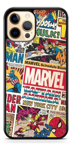 Funda Case Protector Comics Marvel Para iPhone Mod4