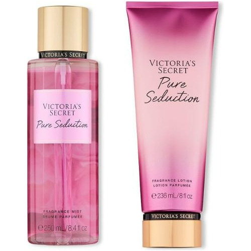 Victoria's Secret Set Body Mist Crema Pure Seduction