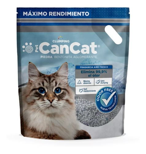 Piedritas Aglutinantes Can Cat Bolson X 6kg - Bentonita 