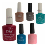 Esmaltes Em Gel Uv Dez Kit A 6un (você Escolhe As Cores)