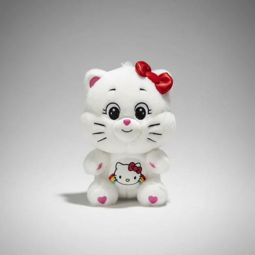 Peluche Hello Kitty X Care Bears Colección Multicolor