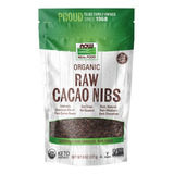Now Foods, Trocitos De Cacao Orgánico Crudo, 227 g (8 oz)